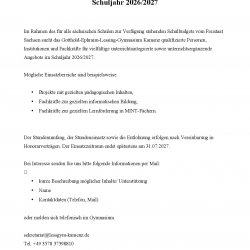 Schulbudget